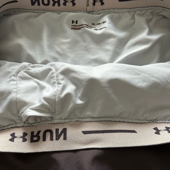 Under Armour Women’s RUN Shorts Mauve Purple Size XL - Picture 6 of 10